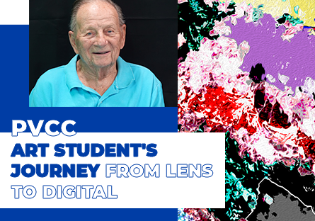PVCC Art Student's Journey from Lens to Digital Canvas