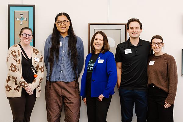 Education Alumni Attend Pastries with the President at Festival of Tales