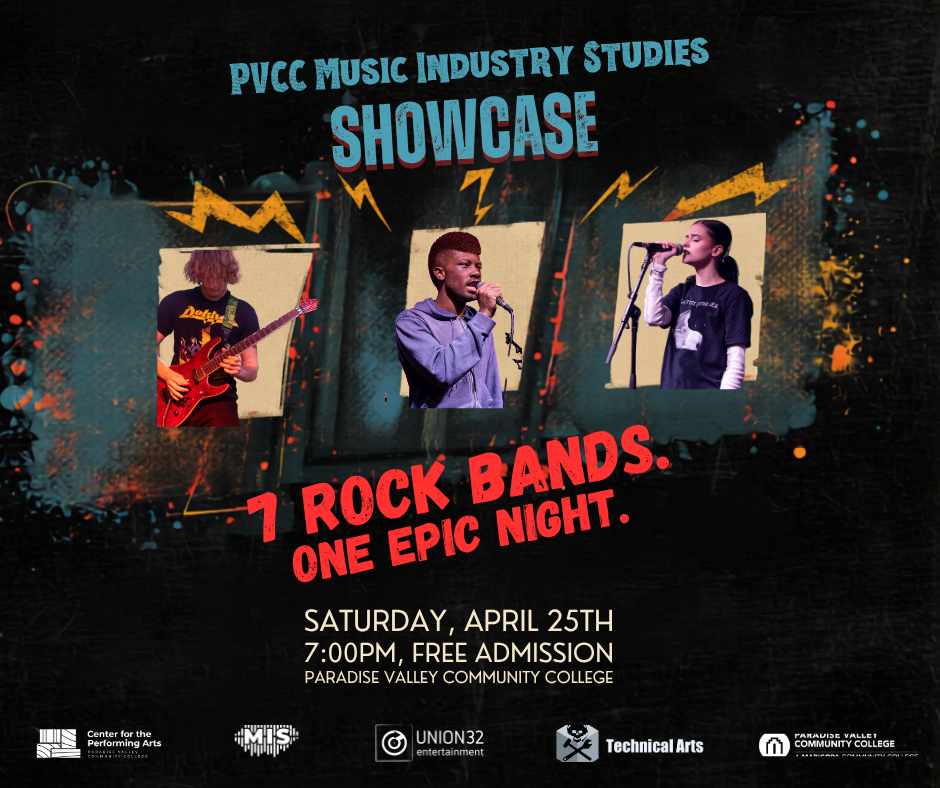PVCC Music Industry Studies Showcase