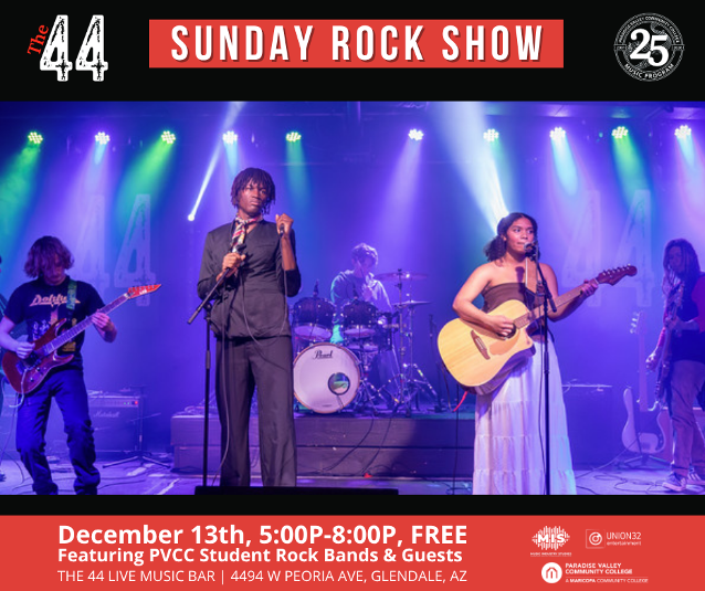 Student Rock Band Concert at the 44 Grill