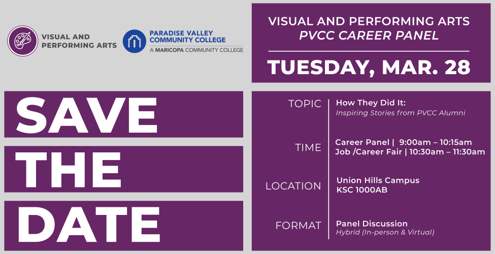Visual and Performing Arts Career Panel and Career Fair
