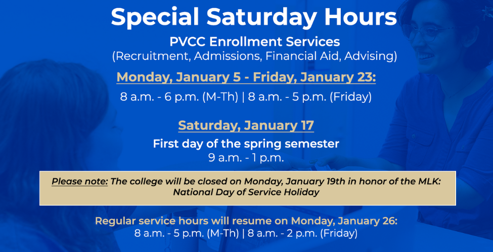 Special Saturday Hours