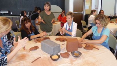 Students Learn Use of Clay in the Classroom