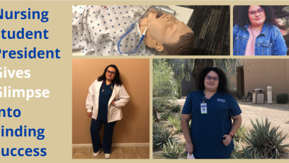 Nursing Student President Gives Glimpse into Finding Success