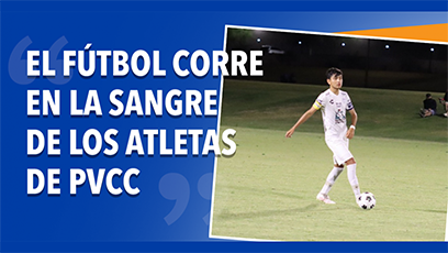 Soccer Runs in PVCC Athlete's Blood