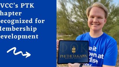 PVCC’s PTK Chapter Recognized for Membership Development