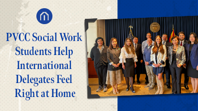 Social Work Students Help International Delegates Feel at Home