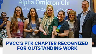 PVCC’s PTK Chapter Recognized for Outstanding Work