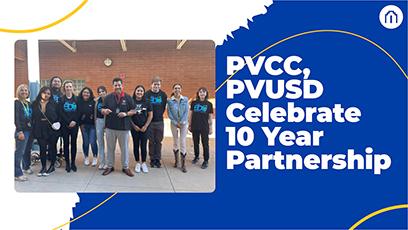 PVCC Celebrates 10 Year Partnership with PV School District