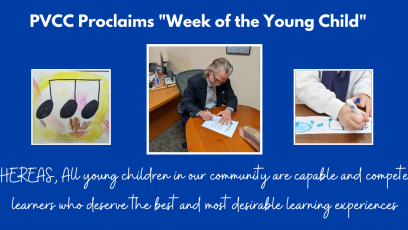 PVCC Proclaims “Week of the Young Child”