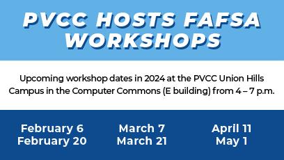 PVCC Hosts FAFSA Workshops