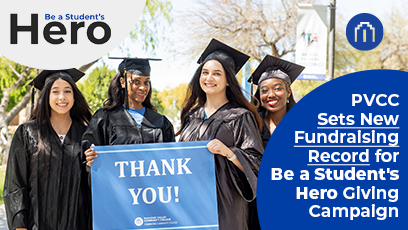 PVCC Sets New Fundraising Record in Be a Student’s Hero Campaign