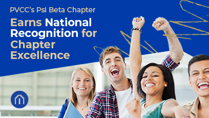 PVCC’s Psi Beta Chapter Earns National Recognition for Chapter Excellence