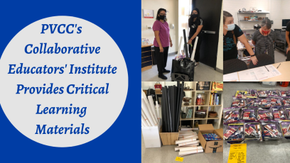 PVCC’s Collaborative Educators’ Institute Provides Critical Learning Materials