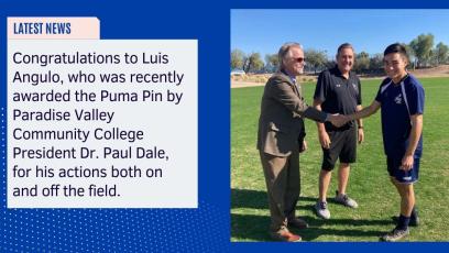 Puma Soccer Star Earns Puma Pin for Actions Both On and Off the Field