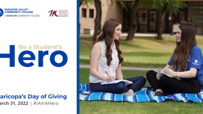 PVCC to Celebrate Second Annual "Be A Student's Hero" Day of Giving