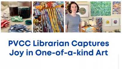 PVCC Librarian Captures Joy in One-of-a-kind Art