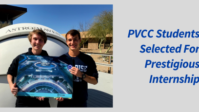 PVCC Students Selected for Prestigious Internship