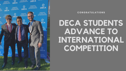 DECA Students Advance to International Competition 
