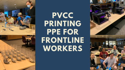 PVCC Printing PPE for Frontline Workers