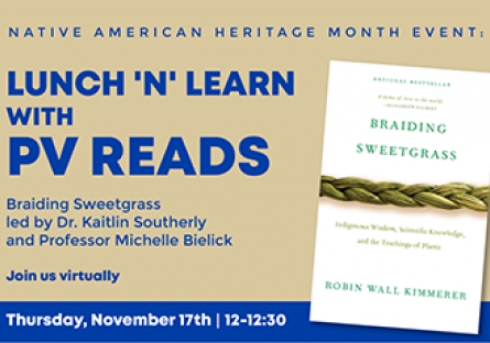 Native American Heritage Event: Lunch & Learn with PVReads