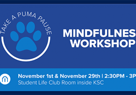 Take a Puma Pause: Mindfulness Workshop