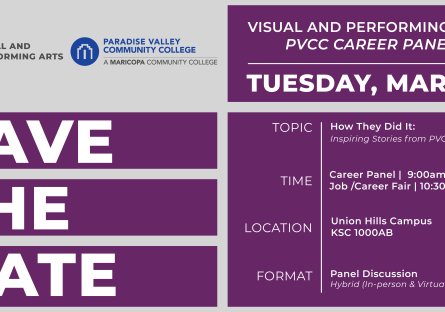 Visual and Performing Arts Career Panel and Career Fair 