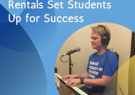 Music Equipment Rentals Set Students Up for Success