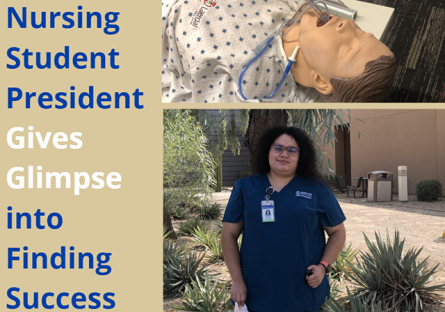 Nursing Student President Gives Glimpse into Finding Success