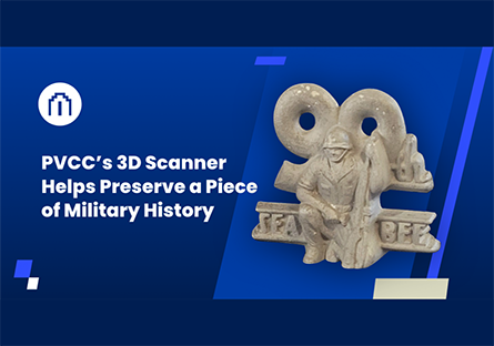 PVCC's 3D Scanner Helps Preserve A Piece of Military History