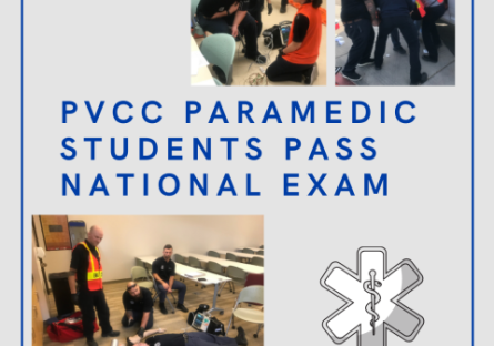 PVCC Paramedic Students Pass National Exam