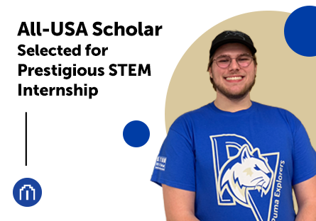 All-USA Scholar Selected For Prestigious STEM Internship