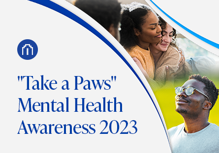 Take a Paws Mental Health Awareness 2023