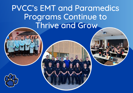 PVCC’s EMT and Paramedics Programs Continue to Thrive and Grow