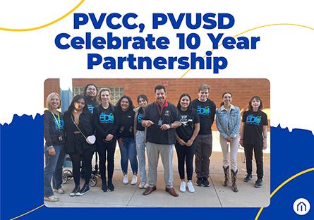 PVCC Celebrates 10 Year Partnership with PV School District