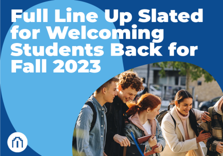 Full Line Up Slated for Welcoming Students Back for Fall 2023