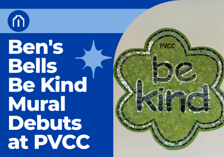 Kindness Mural Takes Center Stage at PVCC