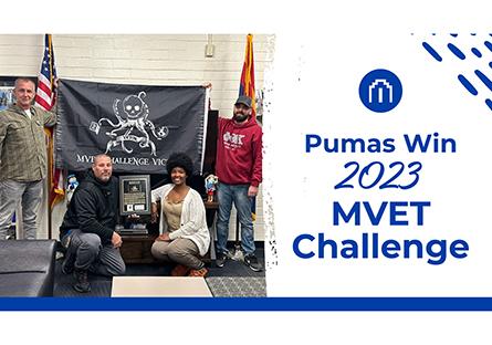PVCC Pumas Win First Place in District MVET Challenge