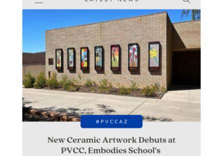 New Ceramic Artwork Debuts at PVCC Embodies Schools Core Values New Ceramic Artwork Debuts at PVCC Embodies Schools Core Values
