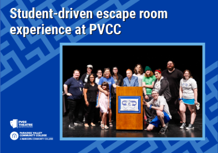 Escape the Simulation: PVCC’s groundbreaking, student-driven theater escape room experience