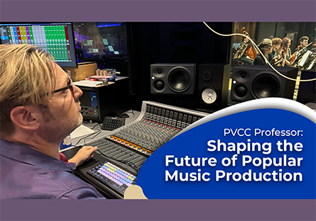 PVCC Professor Helping to Shape the Future of Popular Music Production
