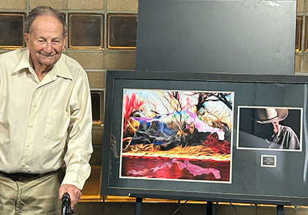 91-Year-Old PVCC Art Student Proves Creativity Knows No Age