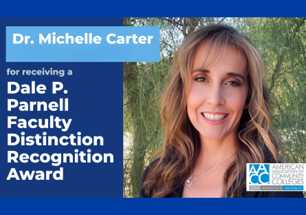 PVCC's Dr. Michelle Carter Earns National Faculty Distinction
