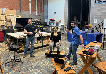 Honoring Service and Innovation: PVCC’s Ryan Wentzel Blends Military Experience with the Arts