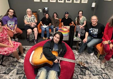 PVCC Education, Music Departments Join Forces to Inspire Future Teachers Through Songwriting 