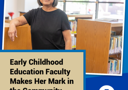 Early Childhood Education Faculty Makes Her Mark in the Community