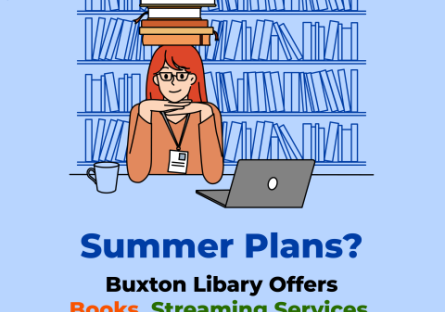 Summer Plans? Buxton Library Offers Books, Streaming Services, and Free Museum Passes