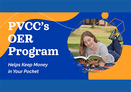 PVCC’s OER Program Helps Keep Money in Your Pocket
