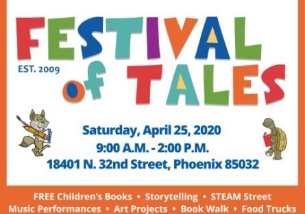 Festival of Tales is Next Month