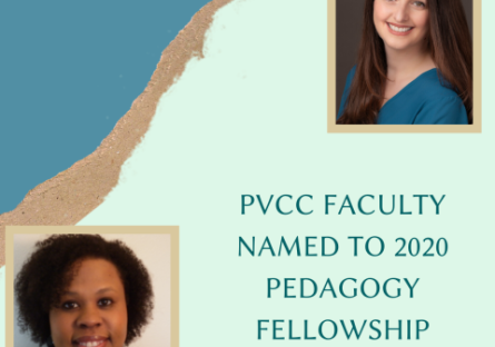 PVCC Faculty Named to 2020 Pedagogy Fellowship Program